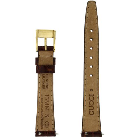 gucci brown watch strap|gucci replacement watch strap.